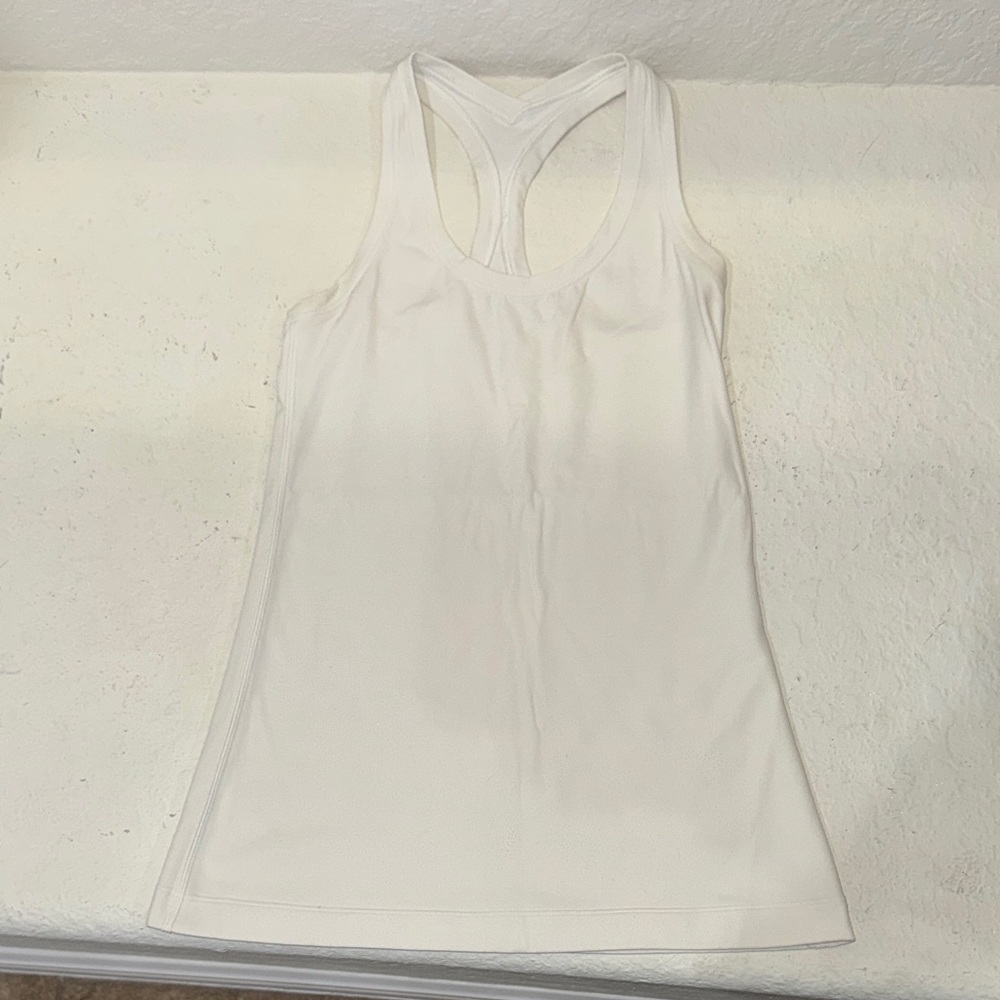 lululemon athletica White Tank Top
